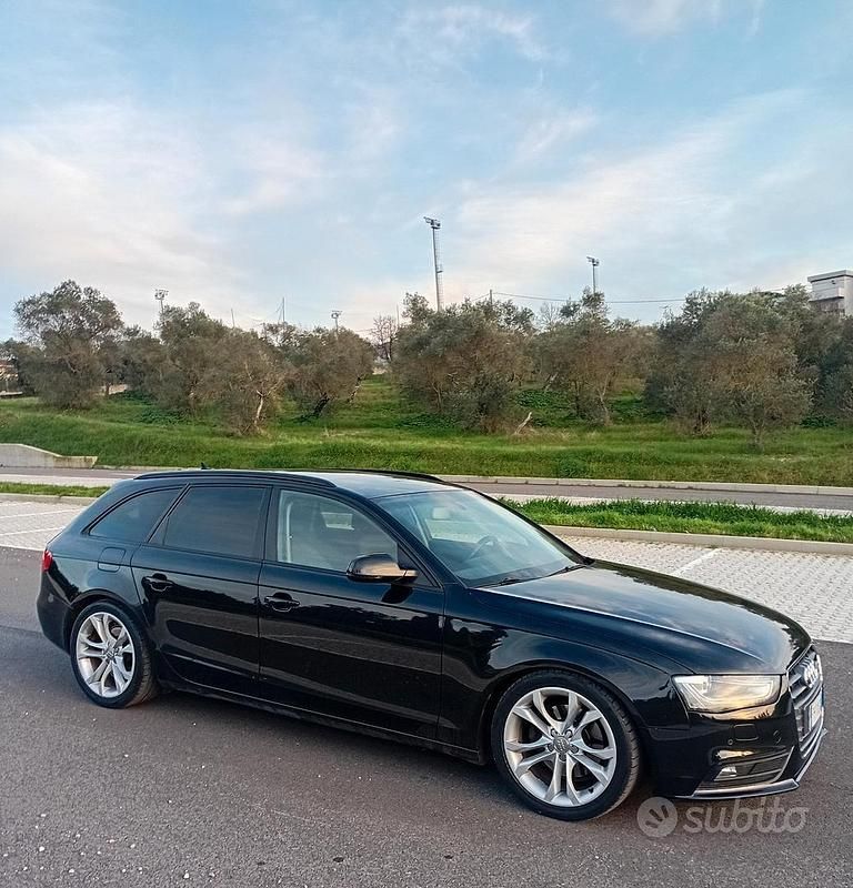 Usata Audi A4 120 CV (88 kW) 2014 Nero Station wagon