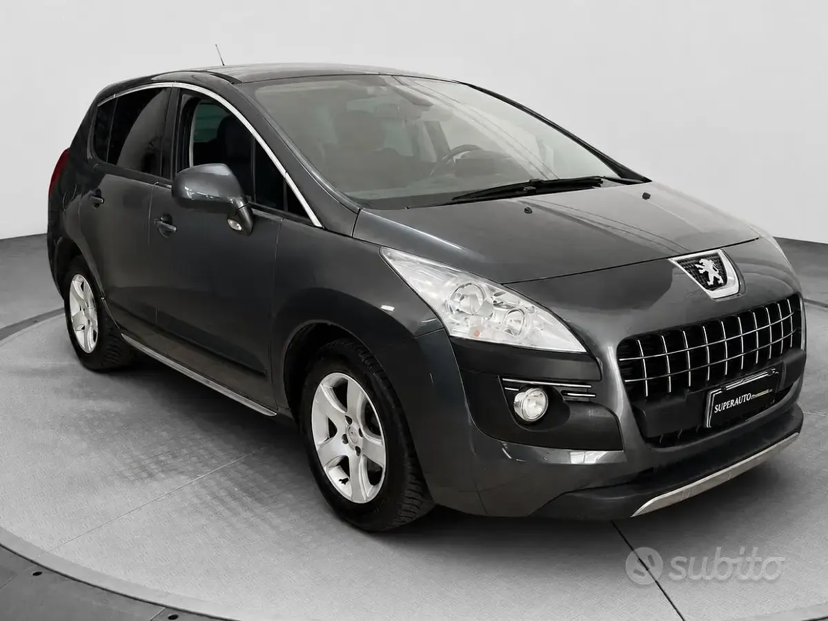 Usata Peugeot 3008 Active 112 CV (82 kW) 2012 Grigio Station wagon