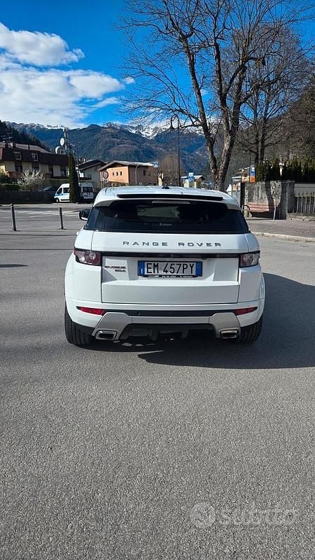 Usata Land Rover Range Rover evoque 190 CV (139 kW) 2012 Bianco SUV
