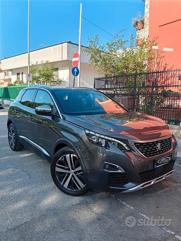 Usata Peugeot 3008 GT 177 CV (130 kW) 2017 Grigio SUV