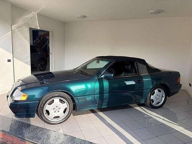 Usata Mercedes SL320 231 CV (169 kW) 1994 Verde Cabrio