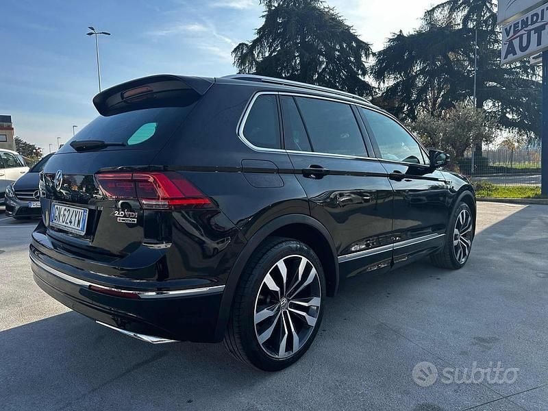 Usata VW Tiguan Advance 240 CV (176 kW) 2017 Nero SUV