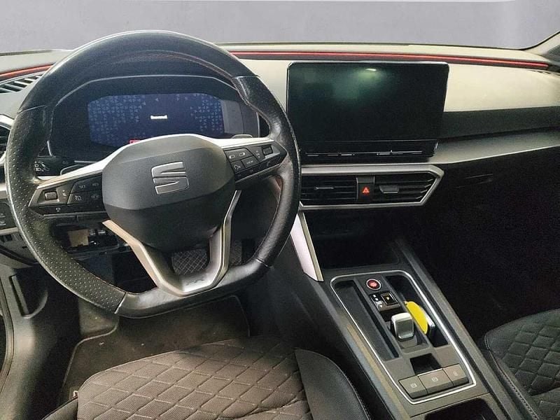Usata Seat Leon FR 150 CV (110 kW) 2022 Nero Berlina