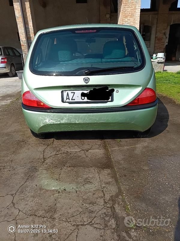 Usata Lancia Ypsilon 1997 Verde Utilitaria