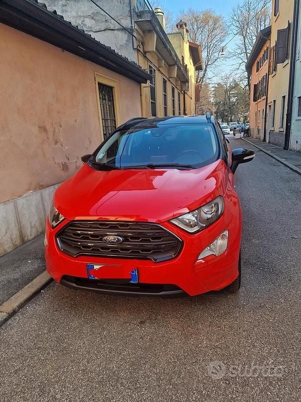 Usata Ford Ecosport 100 CV (73 kW) 2021 Rosso SUV