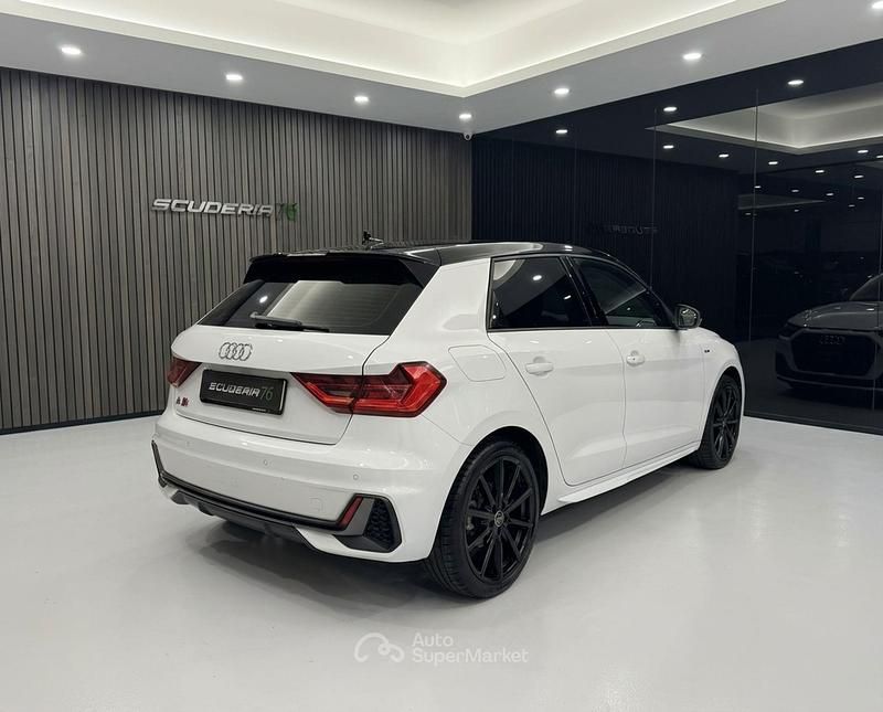Usata Audi A1 Sportback S-Line 110 CV (80 kW) 2022 Bianco ghiaccio Utilitaria