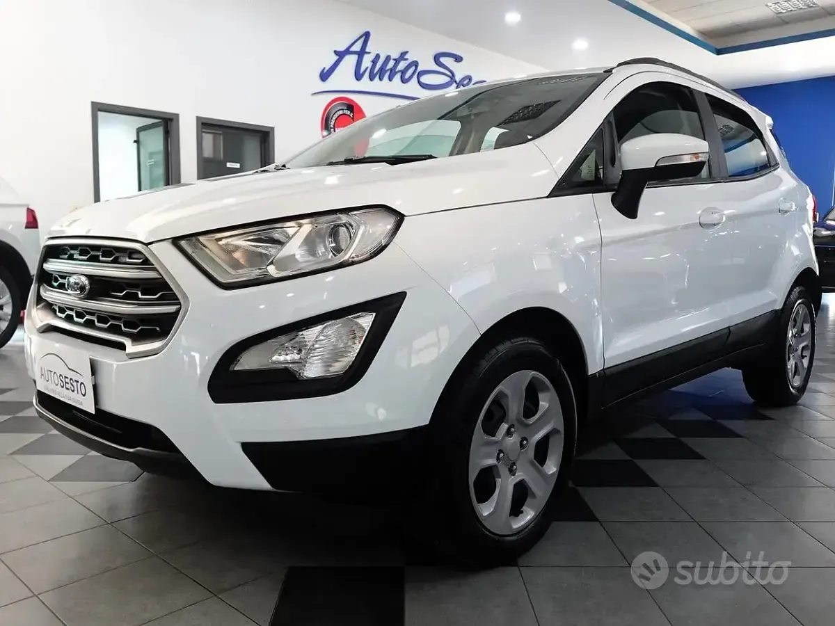 Usata Ford Ecosport 100 CV (73 kW) 2018 Bianco SUV