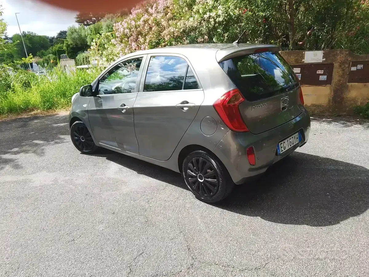 Usata Kia Picanto Style 65 CV (47 kW) 2011 Marrone Utilitaria