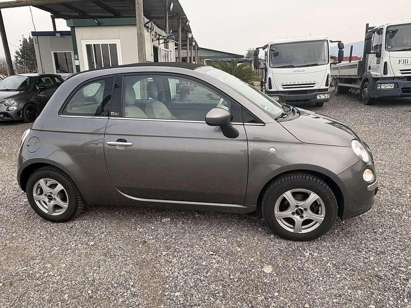 Usata Fiat 500C Lounge 69 CV (50 kW) 2014 Grigio Cabrio