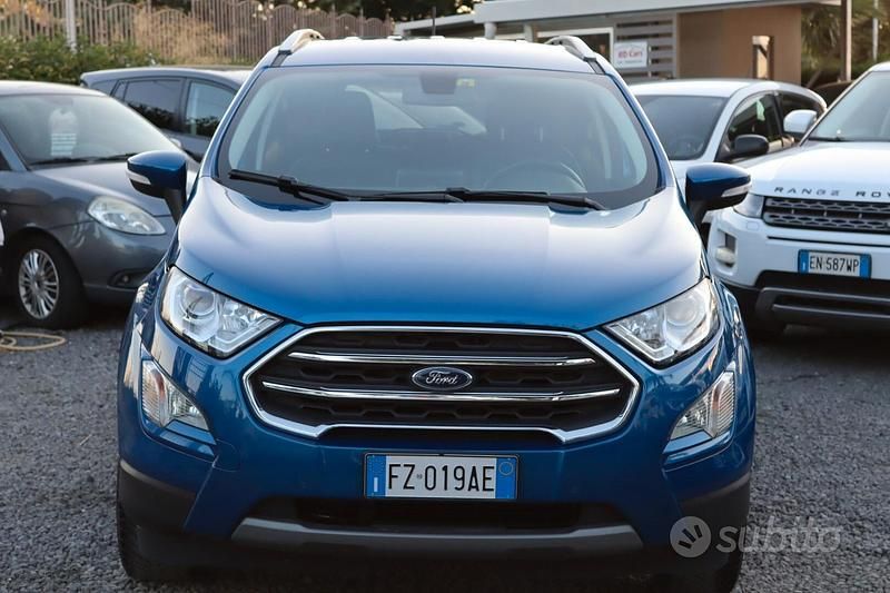 Usata Ford Ecosport ST-Line 100 CV (73 kW) 2019 Blu SUV