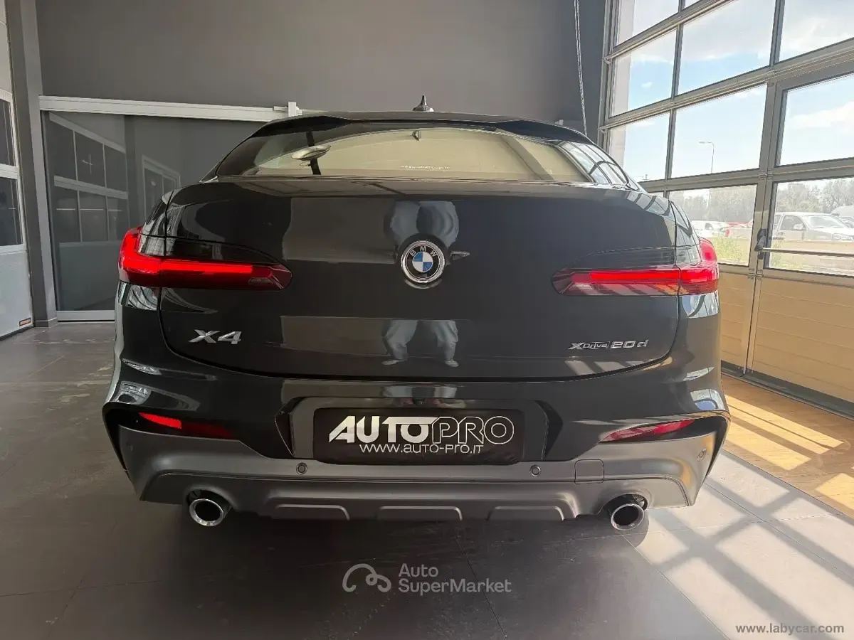 Usata BMW X4 M Sport 190 CV (139 kW) 2020 Nero SUV
