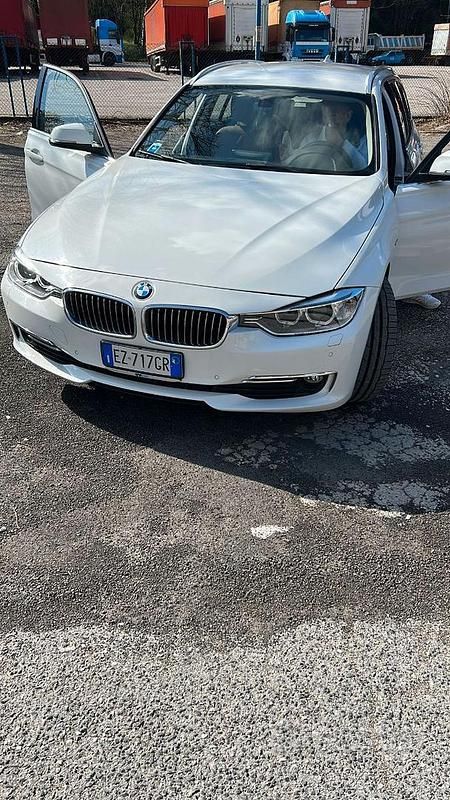 Bianco Usata 2015 BMW 320 Station wagon | 9000 € (Buon prezzo) - Immagine 1/4