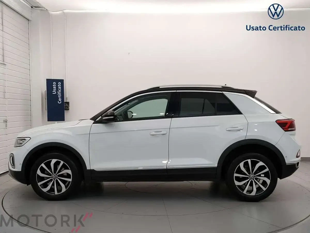 Usata VW T-Roc Style 110 CV (80 kW) 2022 Bianco SUV