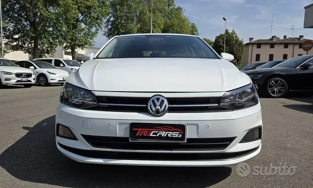 Usata VW Polo Comfortline 80 CV (58 kW) 2019 Bianco Utilitaria
