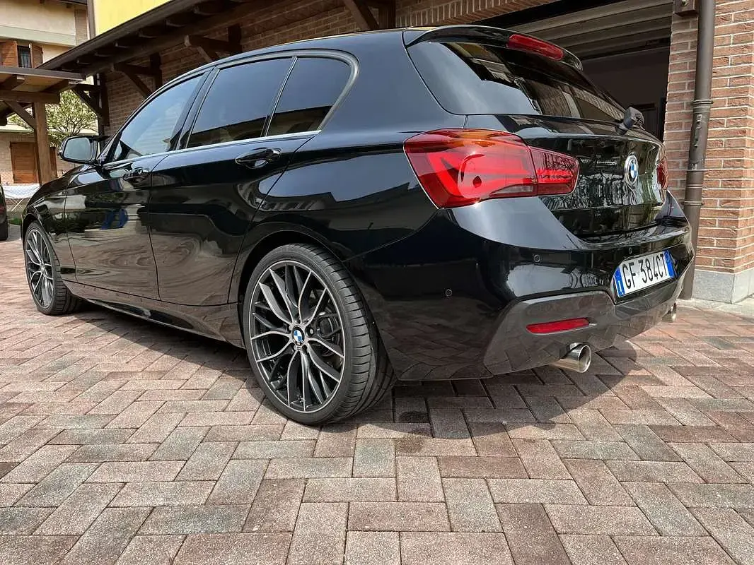 Usata BMW 120 M Sport 184 CV (135 kW) 2017 Nero Berlina