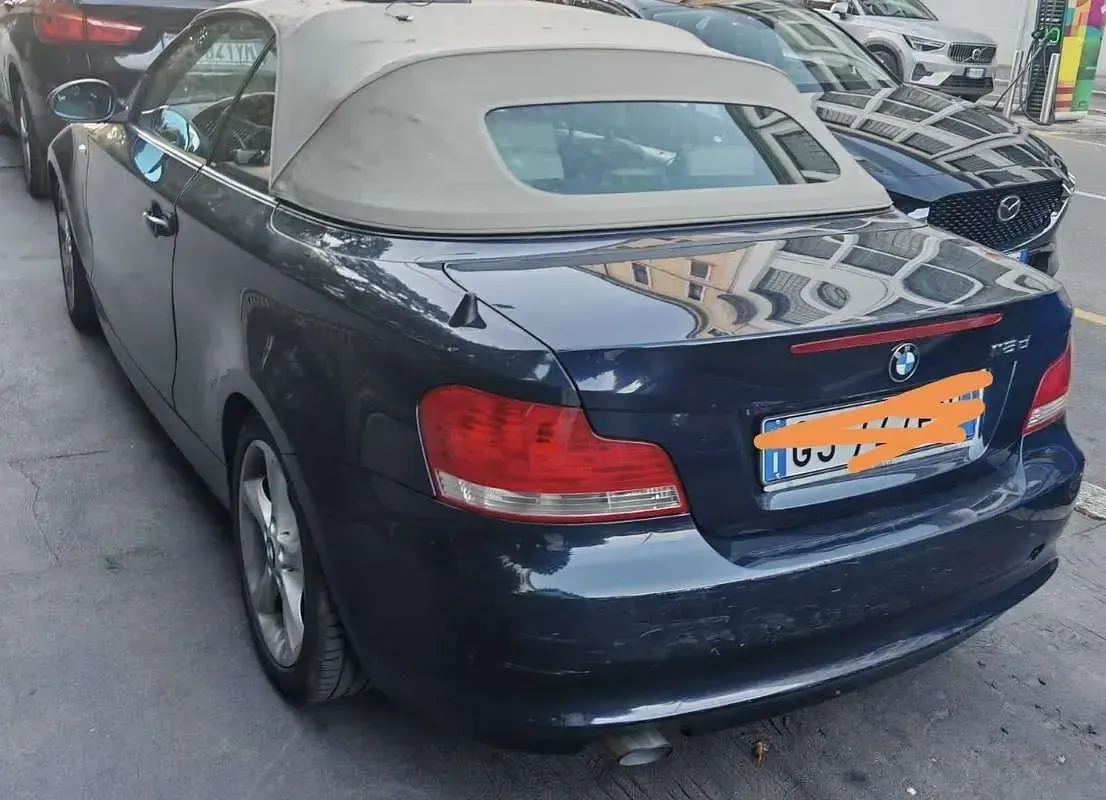 Usata BMW 118 Cabriolet 143 CV (105 kW) 2010 Blu/azzurro Cabrio