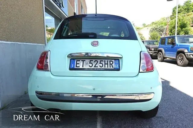 Usata Fiat 500 Lounge 95 CV (69 kW) 2014 Azzurro pastello Utilitaria