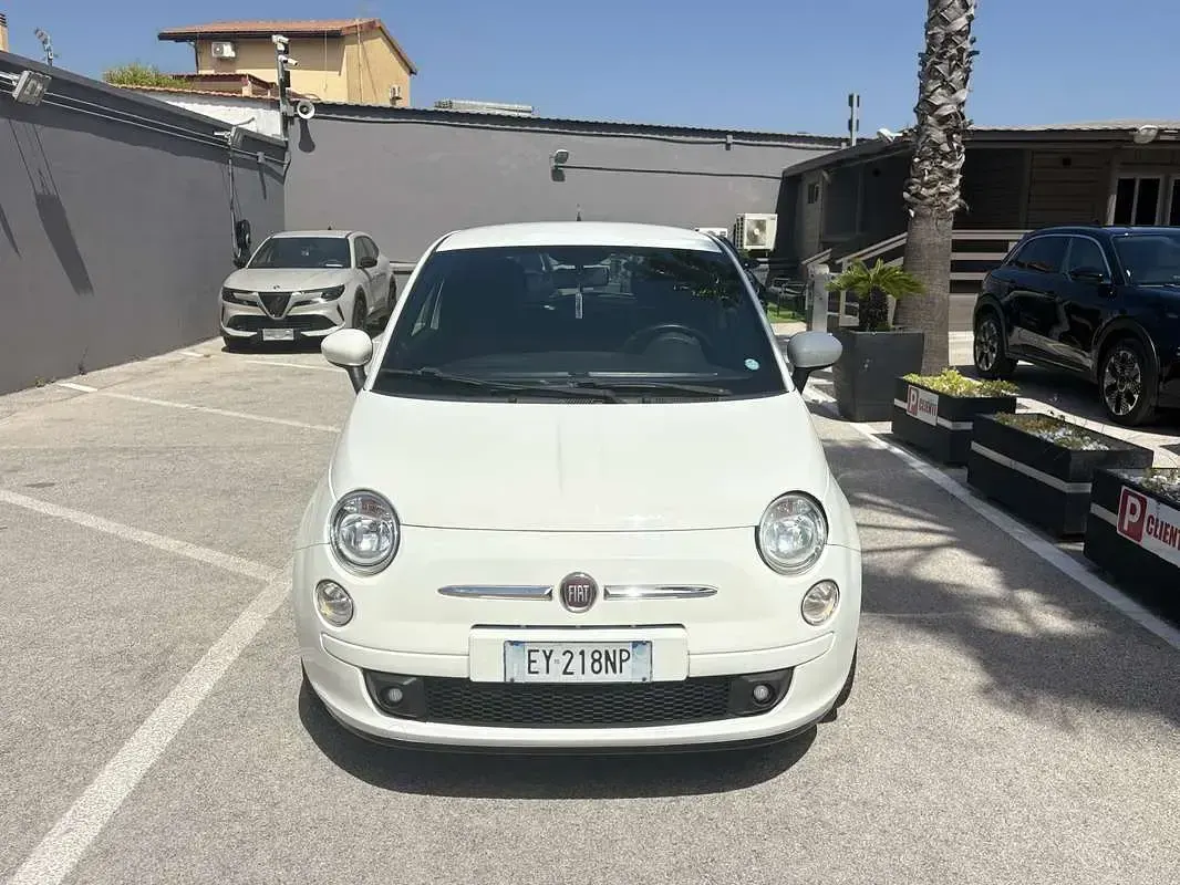 Usata Fiat 500 Sport 86 CV (63 kW) 2012 Bianco Utilitaria