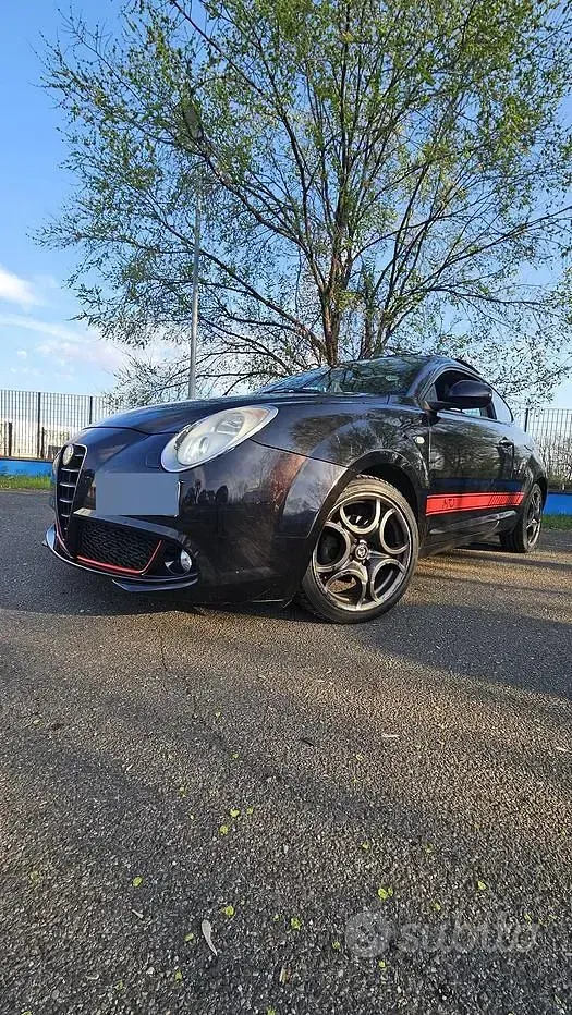 Usata Alfa Romeo MiTo 120 CV (88 kW) 2011 Nero Utilitaria