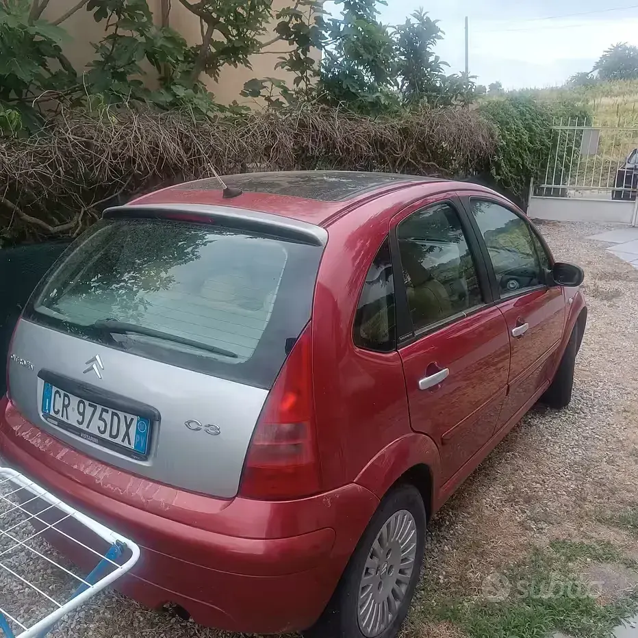Usata Citroën C3 90 CV (66 kW) 2005 Rosso Berlina