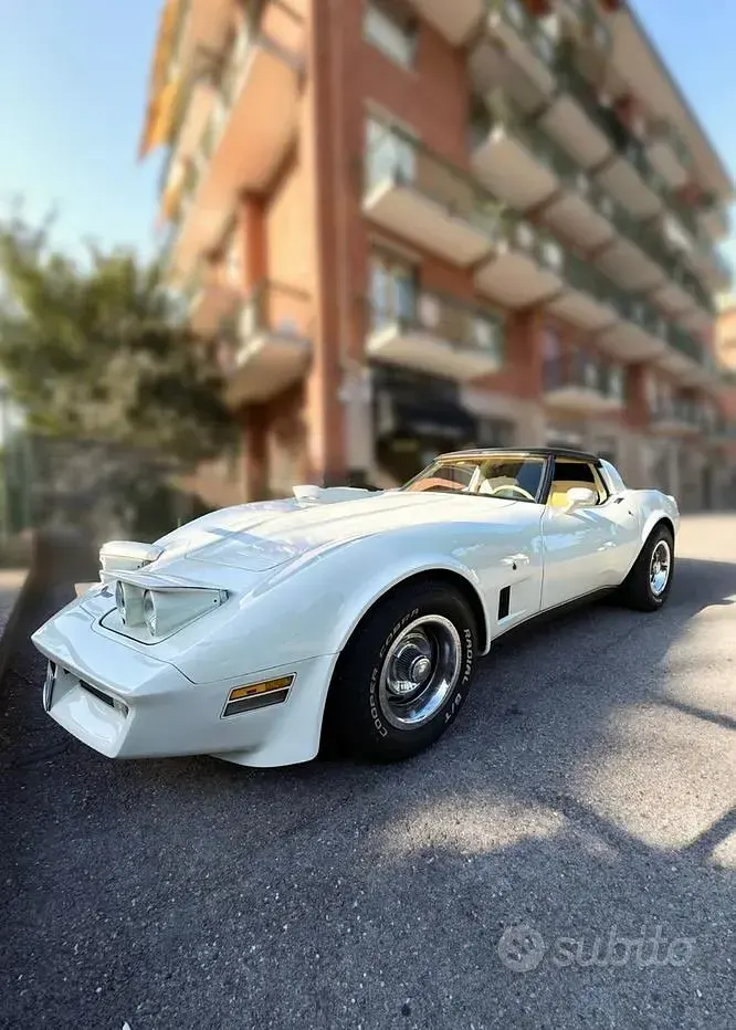 Usata Corvette Stingray 1980 Bianco Coupé