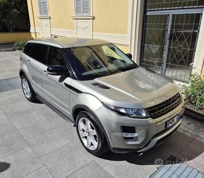 Usata Land Rover Range Rover evoque Dynamic 190 CV (139 kW) 2012 Verde SUV