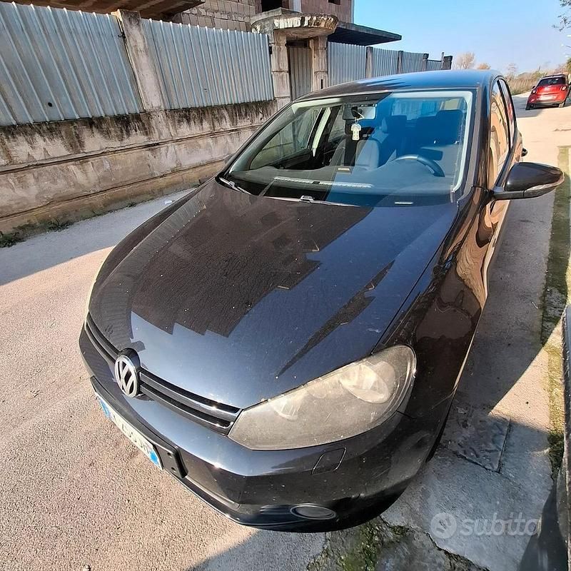 Usata VW Golf VI 2011 Nero Utilitaria