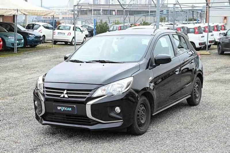 Usata Mitsubishi Space Star Invite 71 CV (52 kW) 2022 Nero Utilitaria