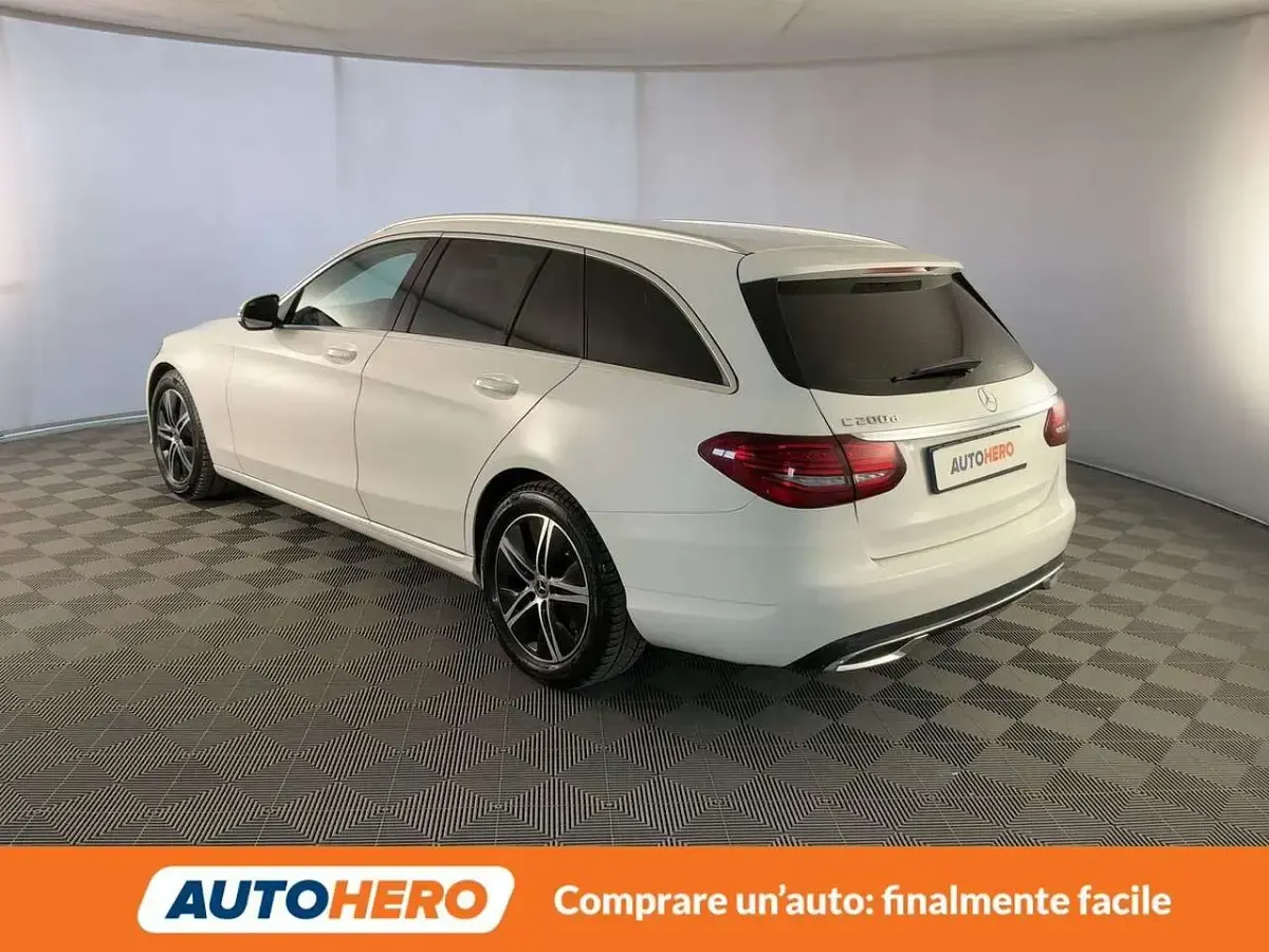 Usata Mercedes C200 Avantgarde 160 CV (117 kW) 2021 Bianco Station wagon