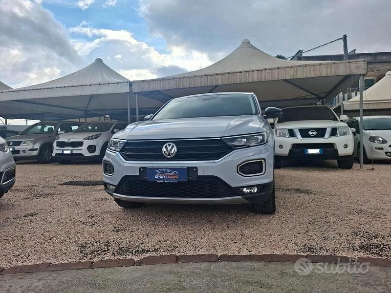 Usata VW T-Roc Advance 115 CV (84 kW) 2018 Bianco SUV