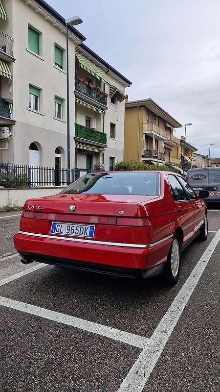 Usata Alfa Romeo 164 188 CV (138 kW) 1996 Rosso Berlina