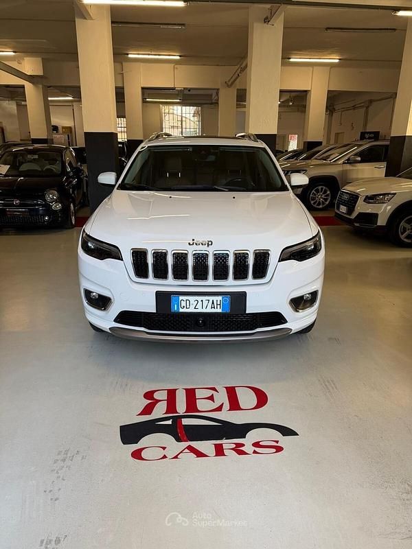 Bianco Usata 2020 Jeep Cherokee Overland SUV | 21.900 € (Molto cara) - Immagine 1/4