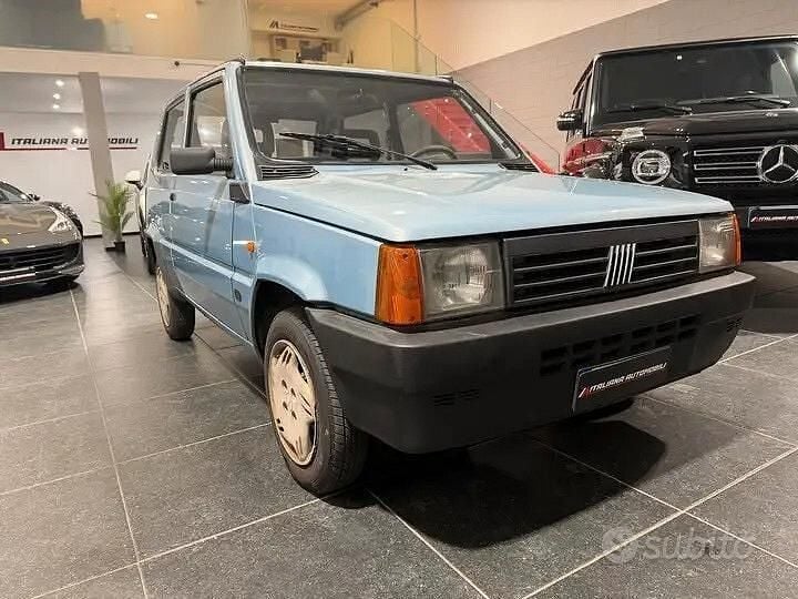 Usata Fiat Panda 54 CV (39 kW) 2001 Blu/azzurro Berlina