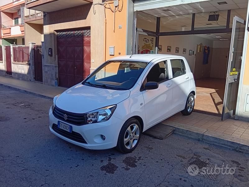 Usata Suzuki Celerio Style 68 CV (50 kW) 2015 Bianco Utilitaria