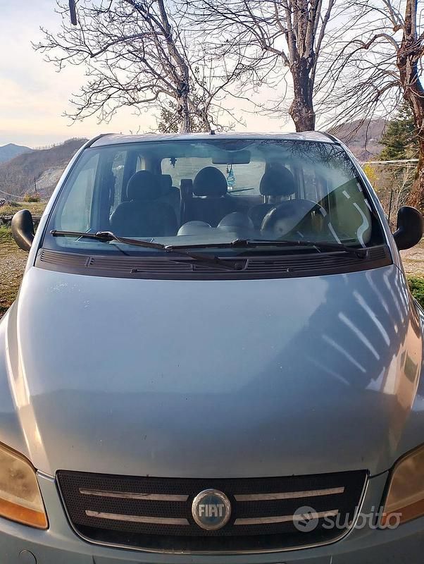 Usata Fiat Multipla 2004 Blu Monovolume