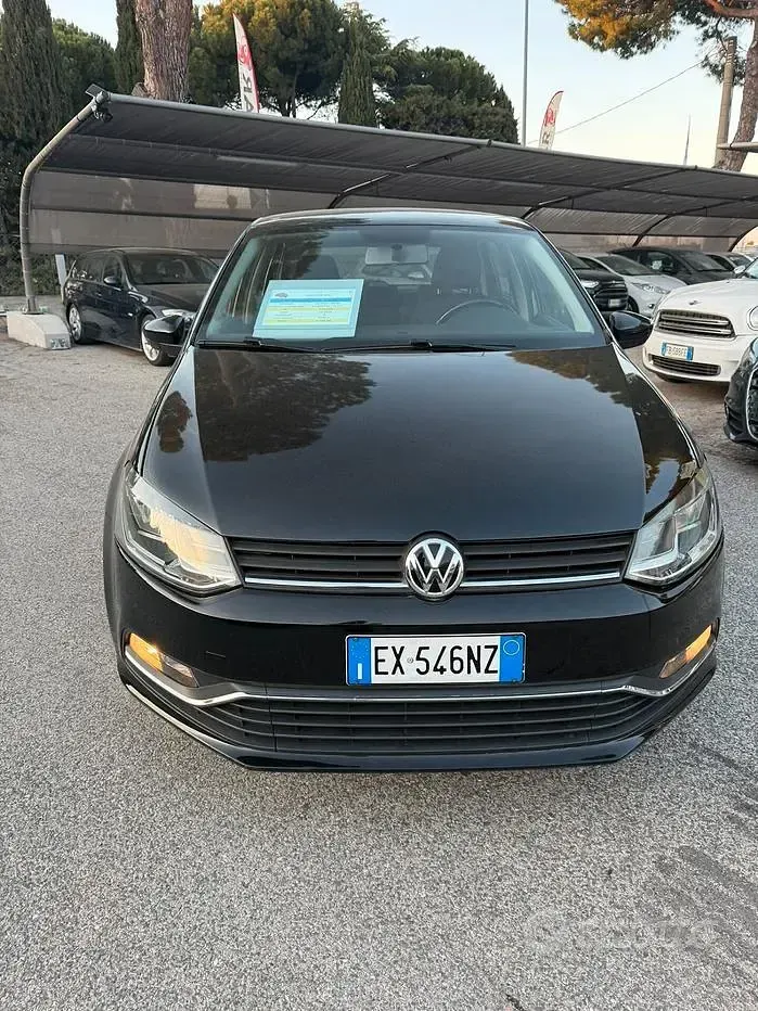 Usata VW Polo Comfortline 75 CV (55 kW) 2014 Nero Berlina