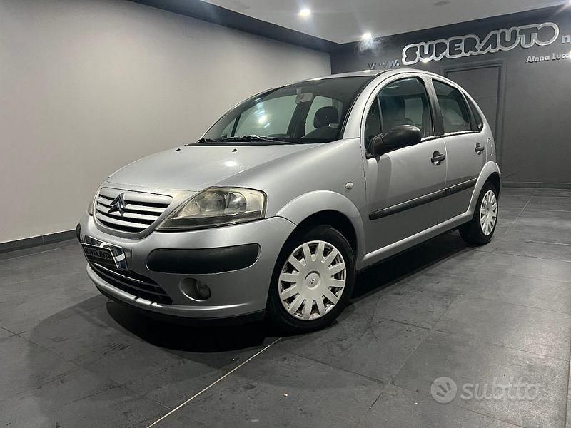 Usata Citroën C3 Exclusive 90 CV (66 kW) 2003 Grigio Berlina
