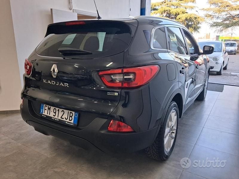 Usata Renault Kadjar 110 CV (80 kW) 2017 Nero SUV