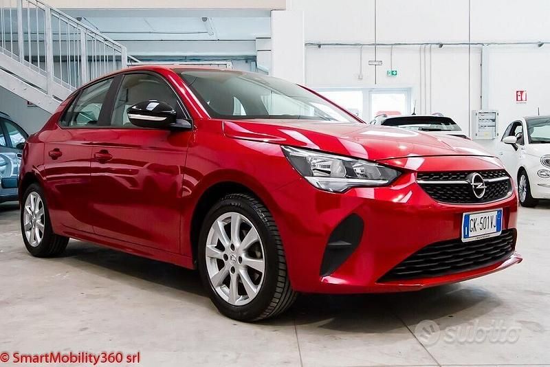 Usata Opel Corsa Edition 75 CV (55 kW) 2022 Rosso Utilitaria