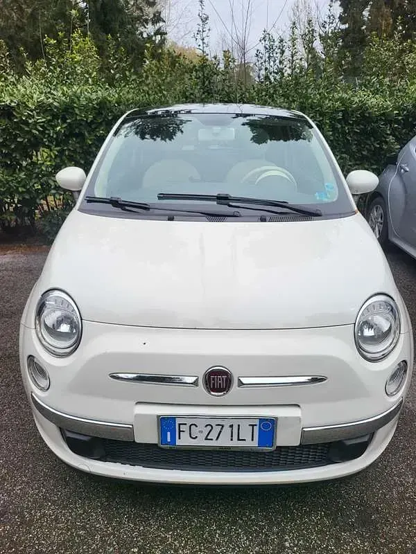 Occasion Fiat 500 Lounge 95 ch (69 kW) 2016 Blanc Citadine