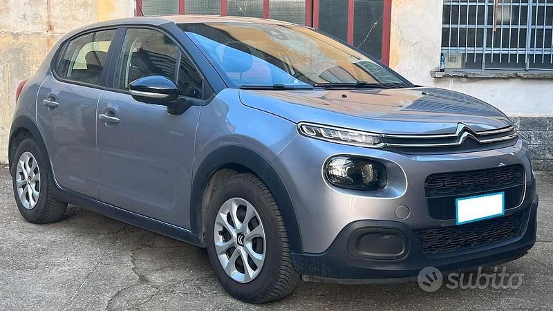 Usata Citroën C3 Feel 110 CV (80 kW) 2019 Grigio Utilitaria