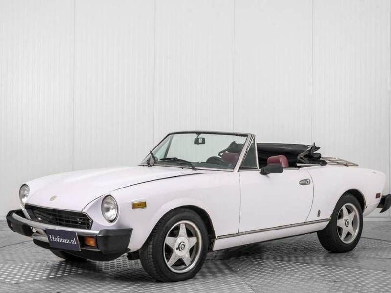 Usata Fiat 124 Spider Sport 107 CV (78 kW) 1979 Bianco Cabrio