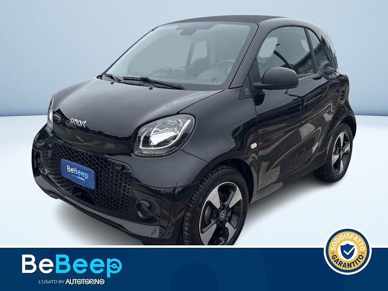 Bianco pastello Usata 2021 Smart ForTwo Electric Drive Passion Tre volumi | 11.700 € (Buon prezzo) - Immagine 1/3