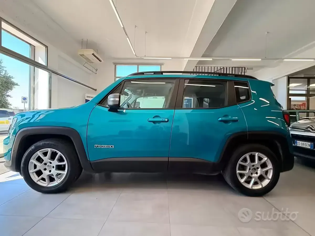 Usata Jeep Renegade Limited 130 CV (95 kW) 2021 Blu SUV