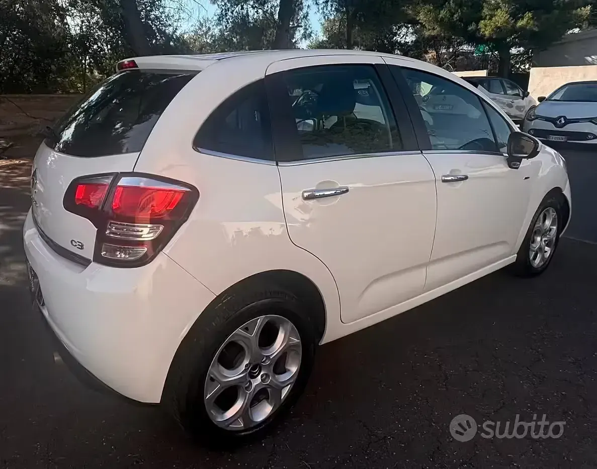 Usata Citroën C3 Exclusive 68 CV (50 kW) 2014 Bianco Berlina