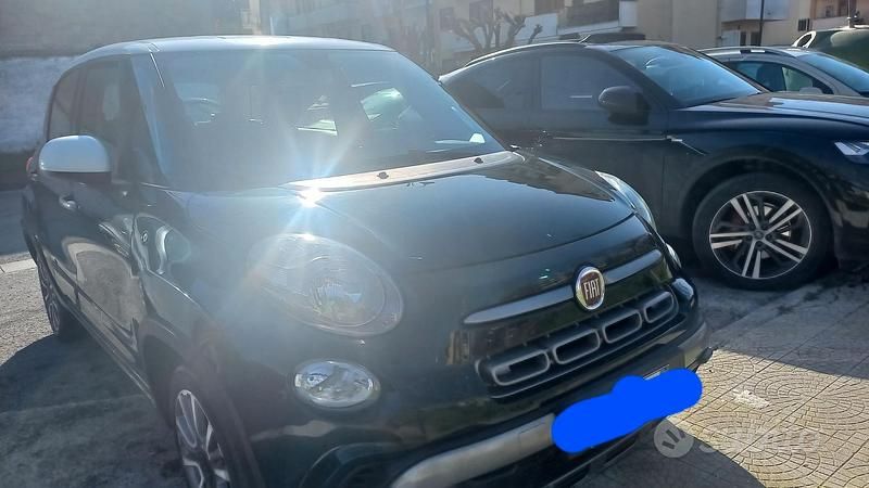 Usata Fiat 500L Cross 95 CV (69 kW) 2017 Verde Monovolume