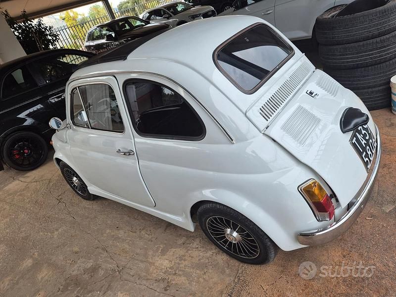 Usata Fiat 500 1970 Bianco Utilitaria