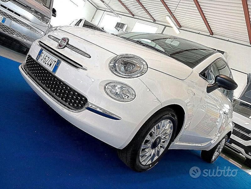Bianco Usata 2017 Fiat 500 Lounge Tre volumi | 9490 € (Buon prezzo) - Immagine 1/4