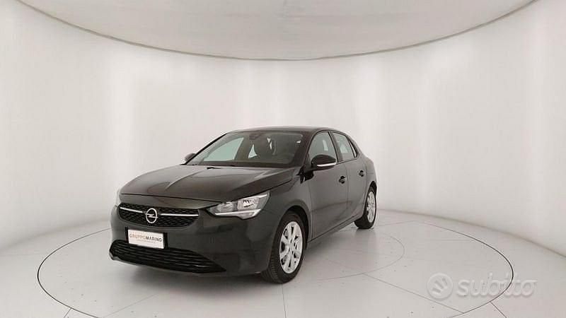 Usata Opel Corsa Elegance 101 CV (74 kW) 2022 Nero Utilitaria