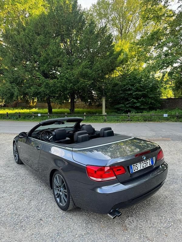 Usata BMW 320 Cabriolet 170 CV (125 kW) 2008 Grigio Cabrio